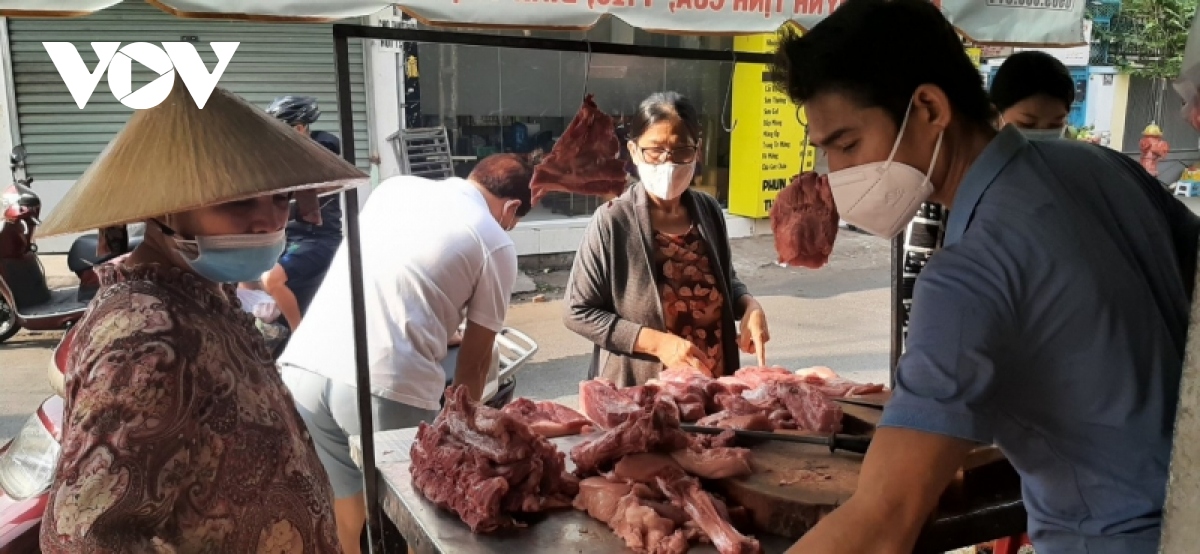 Cận Tết, giá thịt lợn ở TP.HCM vẫn ổn định